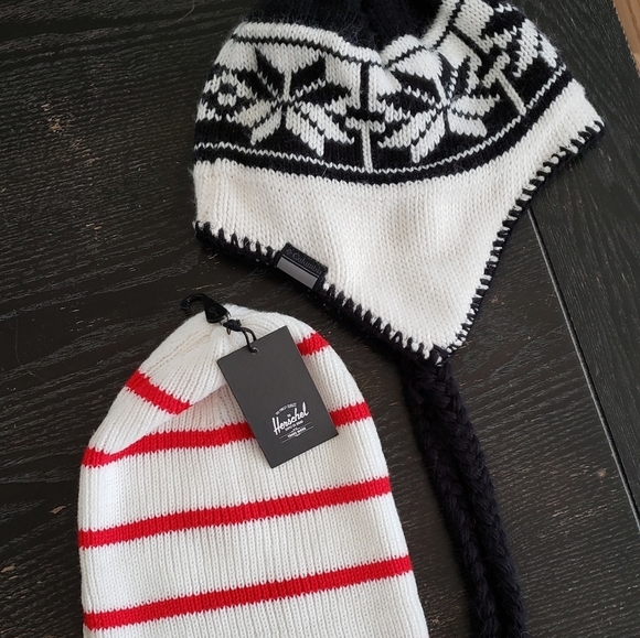 Columbia, Herschel supple beanies hats one size unisex - Picture 1 of 7
